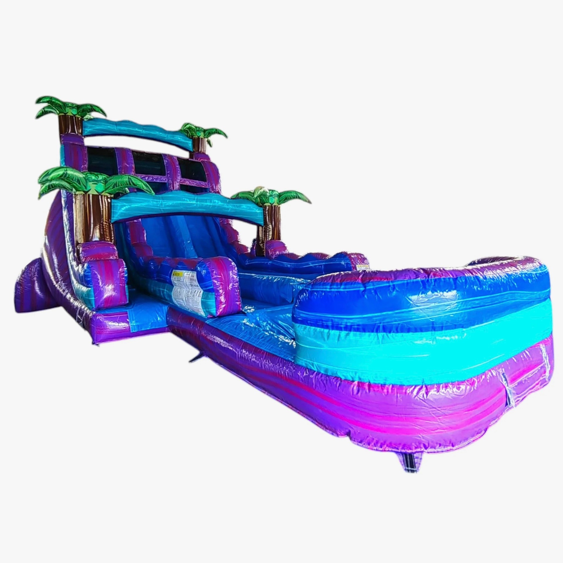 20' Purple Plunge Dual Lane Slide - $399