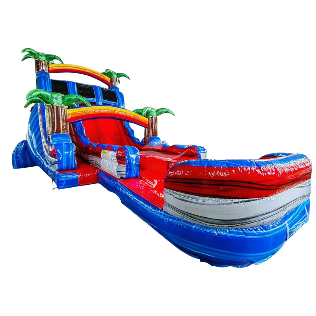 20' Tropical Dual Lane Slide - $399