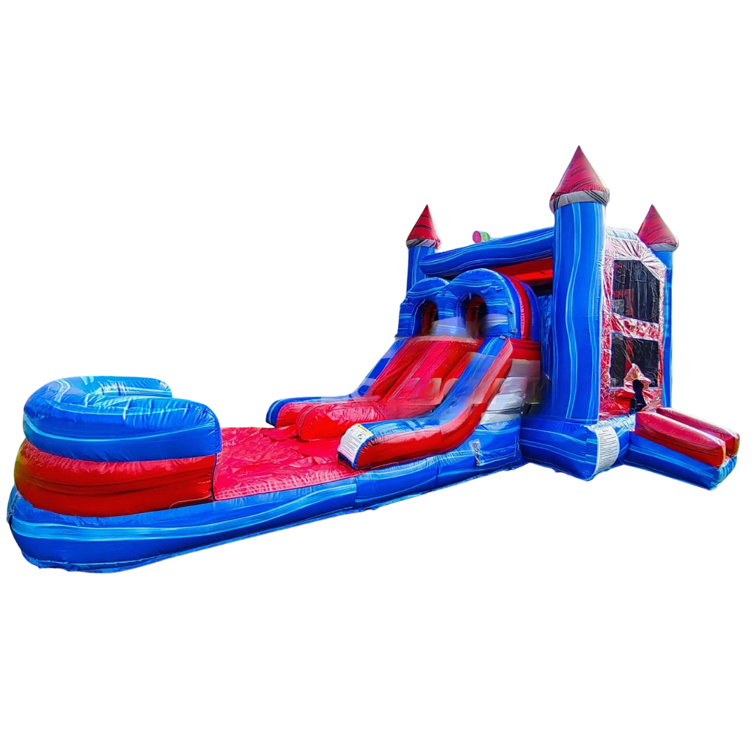 Freedom Bounce House & Dual Slide Combo - $299